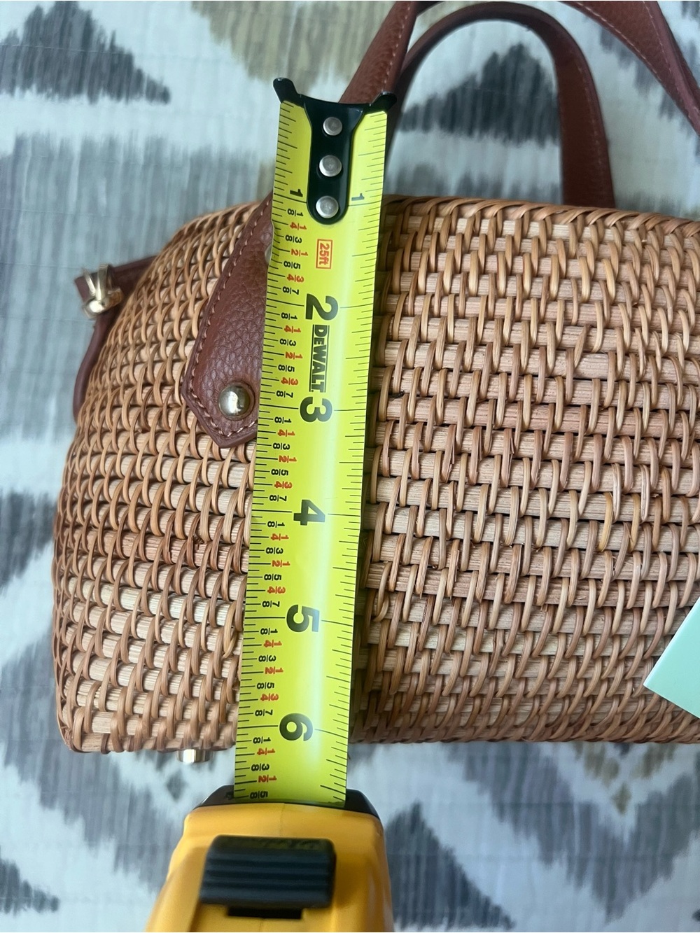 Civico 93 Italy Woven Structure Handbag - Picture 11 of 13